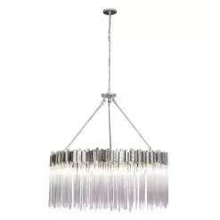 Matrix 309P10RN 10-Light Chandelier - Rainy Night