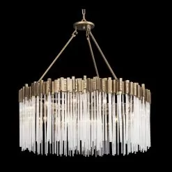 Matrix 309P12HG 12-Light Chandelier - Havana Gold -Lighting Decoration Store 309P12HG
