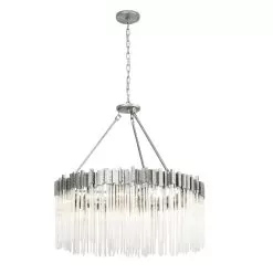 Matrix 309P12RN 12-Light Chandelier - Rainy Night