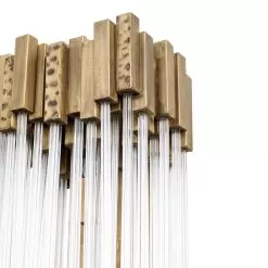 Matrix 309W02HG 2-Light Wall Sconce - Havana Gold -Lighting Decoration Store 309W02HG Detail 1