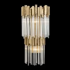 Matrix 309W02LHG 2-Light Wall Sconce - Havana Gold -Lighting Decoration Store 309W02LHG 3