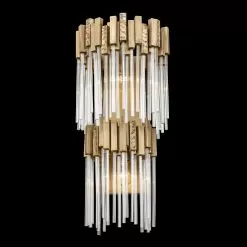 Matrix 309W02LHG 2-Light Wall Sconce - Havana Gold -Lighting Decoration Store 309W02LHG 7