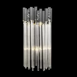 Matrix 309W02MBFG 2-Light Wall Sconce - Matte Black/French Gold -Lighting Decoration Store 309W02MBFG 3