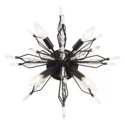 Orbital 311S04CB 4-Light Semi-Flush - Carbon 11 Orbital 311S04CB 4-Light Semi-Flush - Carbon -Lighting Decoration Store 311S04CB