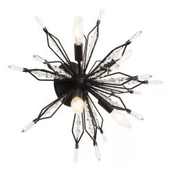 Orbital 311S04CB 4-Light Semi-Flush - Carbon 8 Orbital 311S04CB 4-Light Semi-Flush - Carbon -Lighting Decoration Store 311S04CB 5