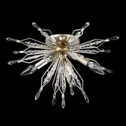 Orbital 311S04GD 4-Light Semi-Flush - Gold Dust -Lighting Decoration Store 311S04GD 3