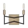 Bodie 314B02HGCB 2-Light Vanity Light - Havana Gold/Carbon