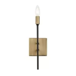 Bodie 314W01HGCB 1-Light Wall Sconce - Havana Gold/Carbon -Lighting Decoration Store 314W01HGCB 1 1