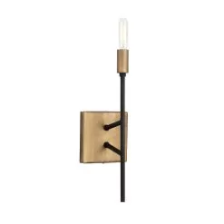 Bodie 314W01HGCB 1-Light Wall Sconce - Havana Gold/Carbon -Lighting Decoration Store 314W01HGCB 2