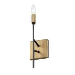Bodie 314W01HGCB 1-Light Wall Sconce - Havana Gold/Carbon -Lighting Decoration Store 314W01HGCB 2 1