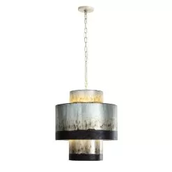 Cannery 323F04OG 4-Light Pendant Light - Ombre Galvanized -Lighting Decoration Store 323F04OG 4
