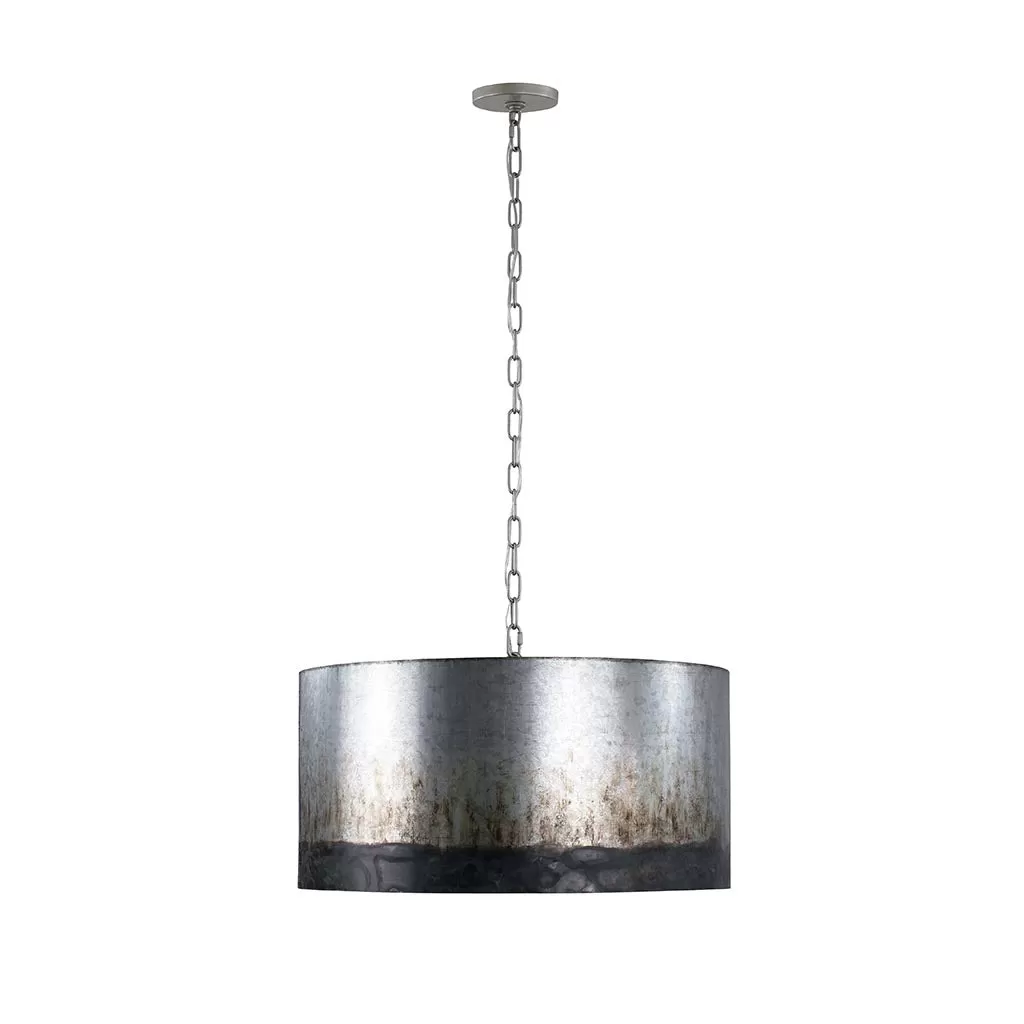 Cannery 323P04OG 4-Light Pendant Light - Ombre Galvanized 2 Cannery 323P04OG 4-Light Pendant Light - Ombre Galvanized - Image 2
