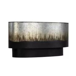 Cannery 323W02OG 2-Light Wall Sconce - Ombre Galvanized -Lighting Decoration Store 323W02OG 2