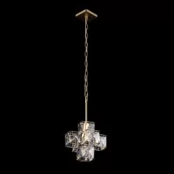 Cubic 329P01CG 1-Light Pendant Light - Calypso Gold -Lighting Decoration Store 329P01CG 8