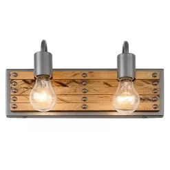 Ella Jane 334B02NB 2-Light Vanity Light - New Bronze -Lighting Decoration Store 334B02NB 2