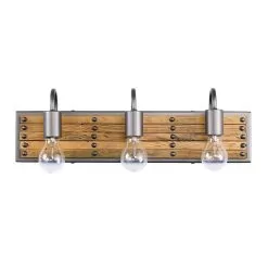 Ella Jane 334B03NB 3-Light Vanity Light - New Bronze -Lighting Decoration Store 334B03NB 3