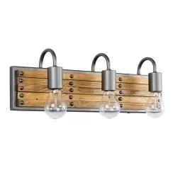 Ella Jane 334B03NB 3-Light Vanity Light - New Bronze -Lighting Decoration Store 334B03NB 4