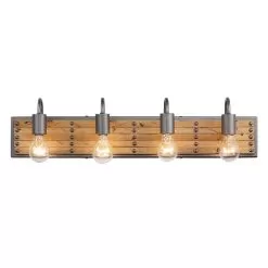 Ella Jane 334B04NB 4-Light Vanity Light - New Bronze -Lighting Decoration Store 334B04NB 2