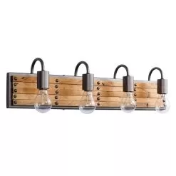 Ella Jane 334B04NB 4-Light Vanity Light - New Bronze -Lighting Decoration Store 334B04NB 3