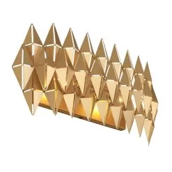 Forever 342B02FG 2-Light Vanity Light - French Gold 5 Forever 342B02FG 2-Light Vanity Light - French Gold -Lighting Decoration Store 342B02FG 1