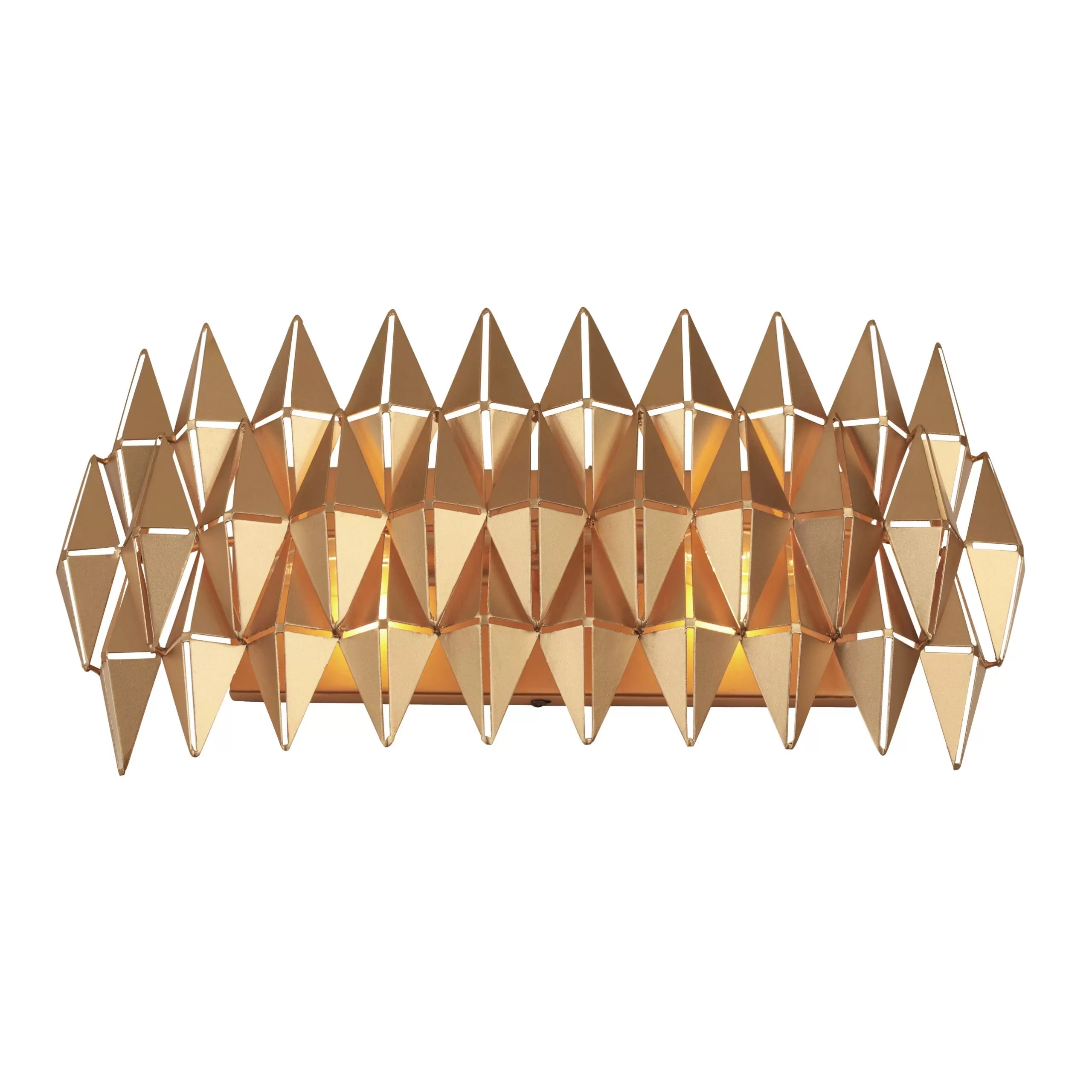 Forever 342B02FG 2-Light Vanity Light - French Gold 2 Forever 342B02FG 2-Light Vanity Light - French Gold - Image 2