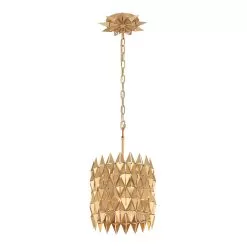 Forever 342M01FG 1-Light Pendant Light - French Gold
