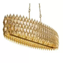 Forever 342N08FG 8-Light Pendant Light - French Gold -Lighting Decoration Store 342N08FG 3