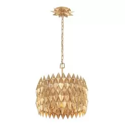 Forever 342P04FG 4-Light Pendant Light - French Gold