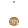 Forever 342P03FG 3-Light Pendant Light - French Gold