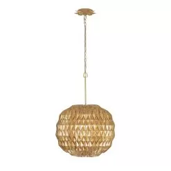 Forever 342P03FG 3-Light Pendant Light - French Gold