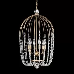 Voliere 343F06HG 6-Light Pendant Light - Havana Gold -Lighting Decoration Store 343F06HG 4