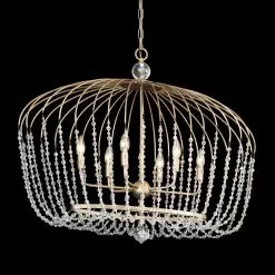 Voliere 343N06HG 6-Light Pendant Light - Havana Gold -Lighting Decoration Store 343N06HG 2