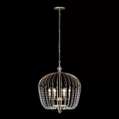 Voliere 343P06HG 6-Light Pendant Light - Havana Gold -Lighting Decoration Store 343P06HG 2