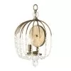 Voliere 343W01HG 1-Light Wall Sconce - Havana Gold
