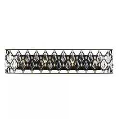Windsor 345B04CBHG 4-Light Vanity Light - Carbon/Havana Gold