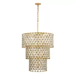 Windsor 345C13FGMB 13-Light Chandelier - French Gold/Matte Black