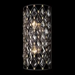 Windsor 345W02CBHG 2-Light Wall Sconce - Carbon/Havana Gold 7 Windsor 345W02CBHG 2-Light Wall Sconce - Carbon/Havana Gold -Lighting Decoration Store 345W02CBHG 1