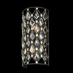 Windsor 345W02SCBHG 2-Light Wall Sconce - Carbon/Havana Gold 17 Windsor 345W02SCBHG 2-Light Wall Sconce - Carbon/Havana Gold -Lighting Decoration Store 345W02SCBHG 5