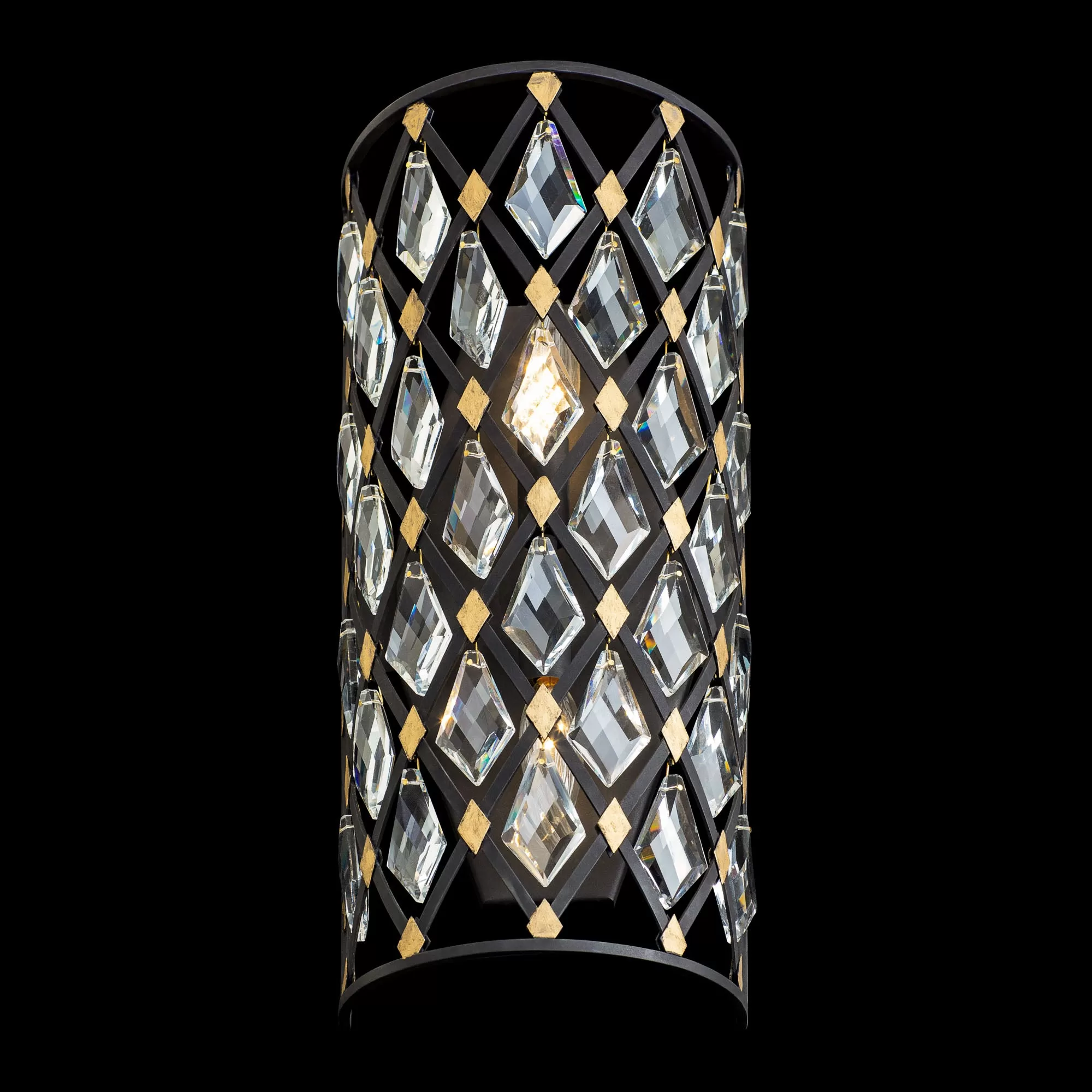 Windsor 345W02SCBHG 2-Light Wall Sconce - Carbon/Havana Gold 7 Windsor 345W02SCBHG 2-Light Wall Sconce - Carbon/Havana Gold - Image 7