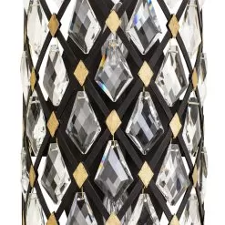 Windsor 345W02SCBHG 2-Light Wall Sconce - Carbon/Havana Gold 15 Windsor 345W02SCBHG 2-Light Wall Sconce - Carbon/Havana Gold -Lighting Decoration Store 345W02SCBHG Detail 2