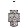 Kato 348F16CB Foyer Pendant Light - Carbon Black