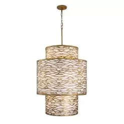 Kato 348F16HG Foyer Pendant Light - Havana Gold 9 Kato 348F16HG Foyer Pendant Light - Havana Gold -Lighting Decoration Store 348F16HG