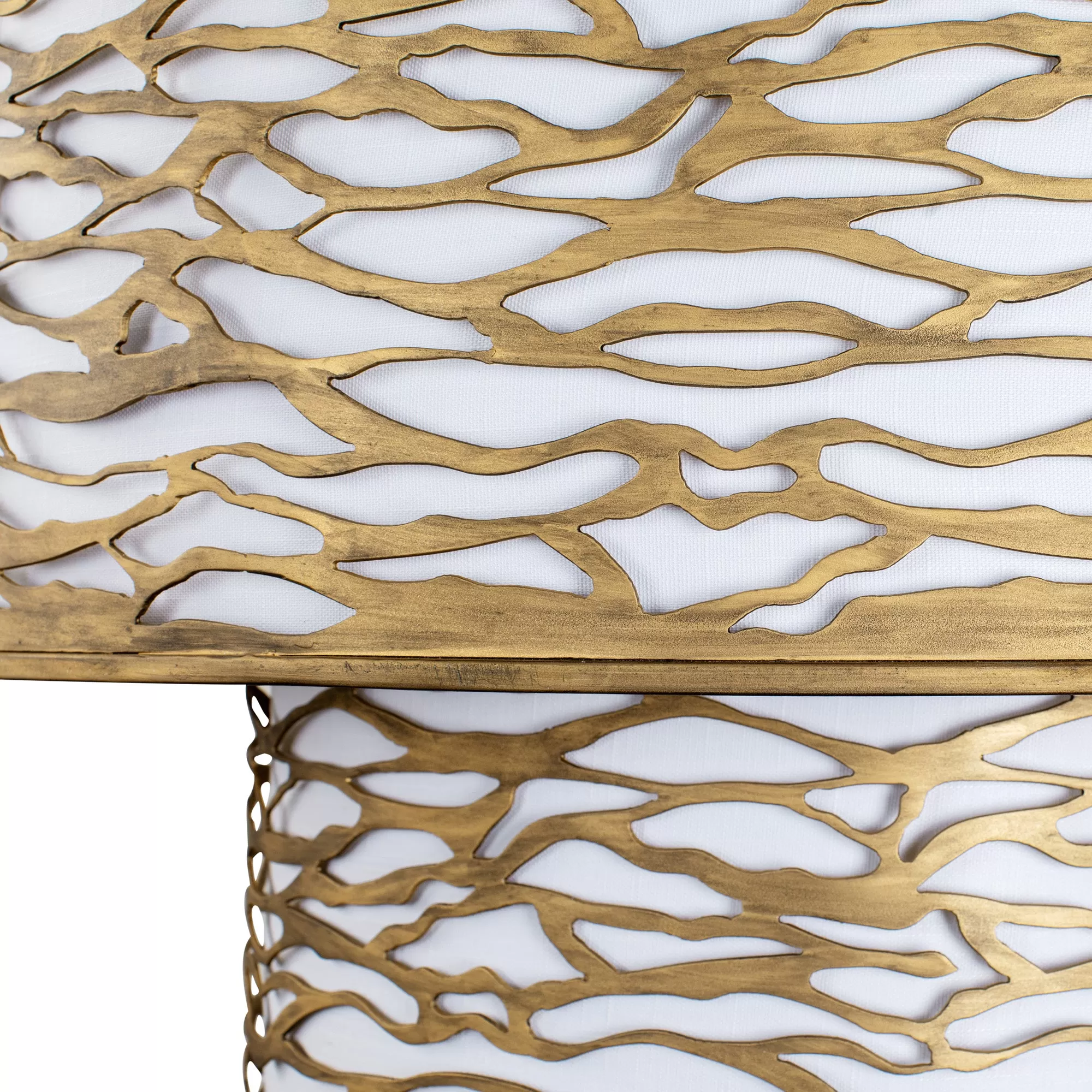 Kato 348F16HG Foyer Pendant Light - Havana Gold 4 Kato 348F16HG Foyer Pendant Light - Havana Gold - Image 4