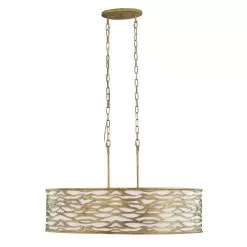 Kato 348N06HG 6-Light Pendant Light - Havana Gold -Lighting Decoration Store 348N06HG 3