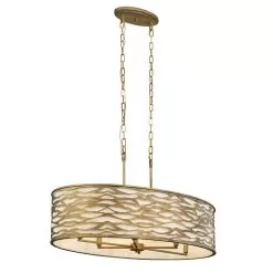 Kato 348N06HG 6-Light Pendant Light - Havana Gold -Lighting Decoration Store 348N06HG 4