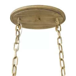 Kato 348N06HG 6-Light Pendant Light - Havana Gold -Lighting Decoration Store 348N06HG 5