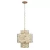 Kato 348P04HG 4-Light Pendant Light - Havana Gold