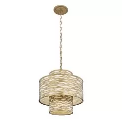 Kato 348P04HG 4-Light Pendant Light - Havana Gold -Lighting Decoration Store 348P04HG 3