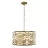 Kato 348P05HG 5-Light Pendant Light - Havana Gold