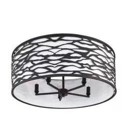 Kato 348S05CB 5-Light Ceiling Light - Carbon Black -Lighting Decoration Store 348S05CB 2